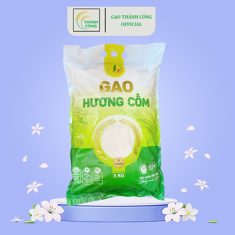 Gạo Hương Cốm – Hạt Thơm Dẻo Hương Cốm Tự Nhiên, Không Thuốc Trừ Sâu ...