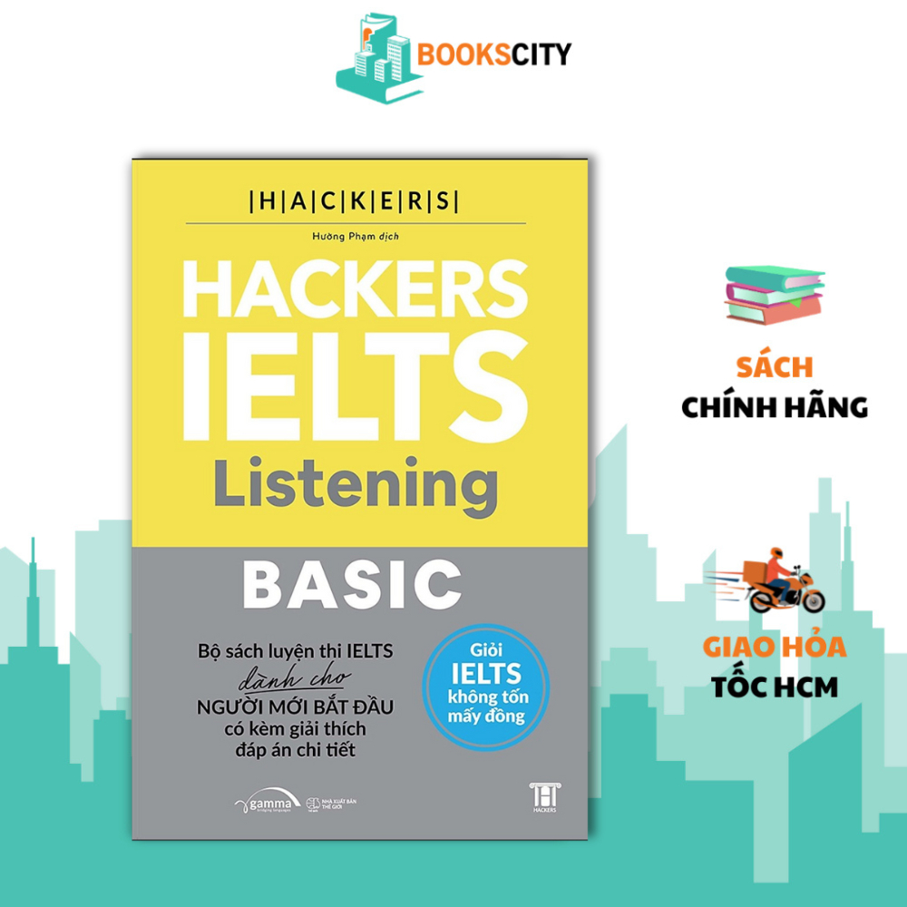 Sách - Hackers Ielts Basic - Listening | Shopee Việt Nam