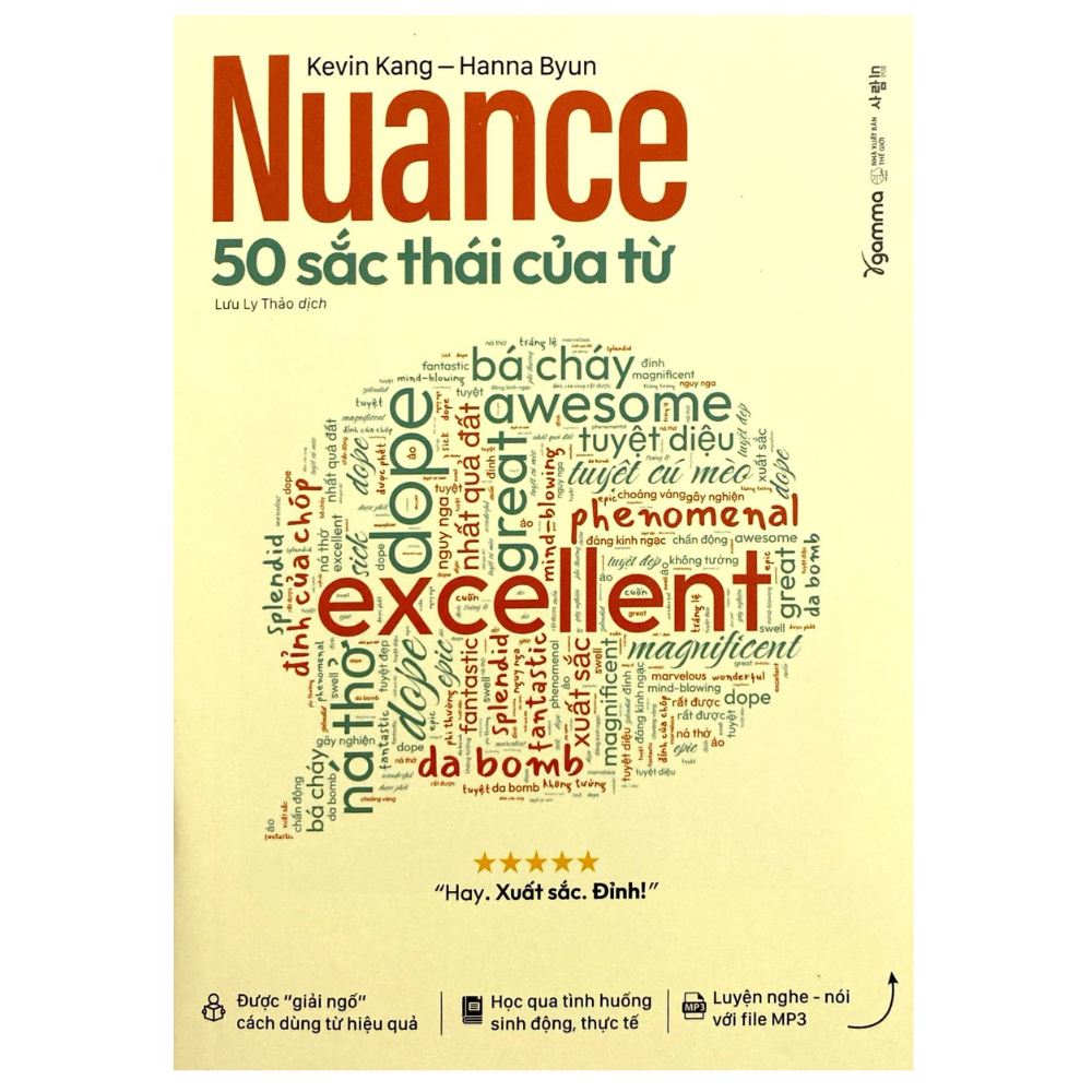 Sách - Nuance - 50 Sắc Thái Của Từ