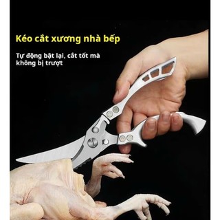 Kéo Cộng Lực Cắt Gà Cá Tiện Dụng - Thép Không Gỉ