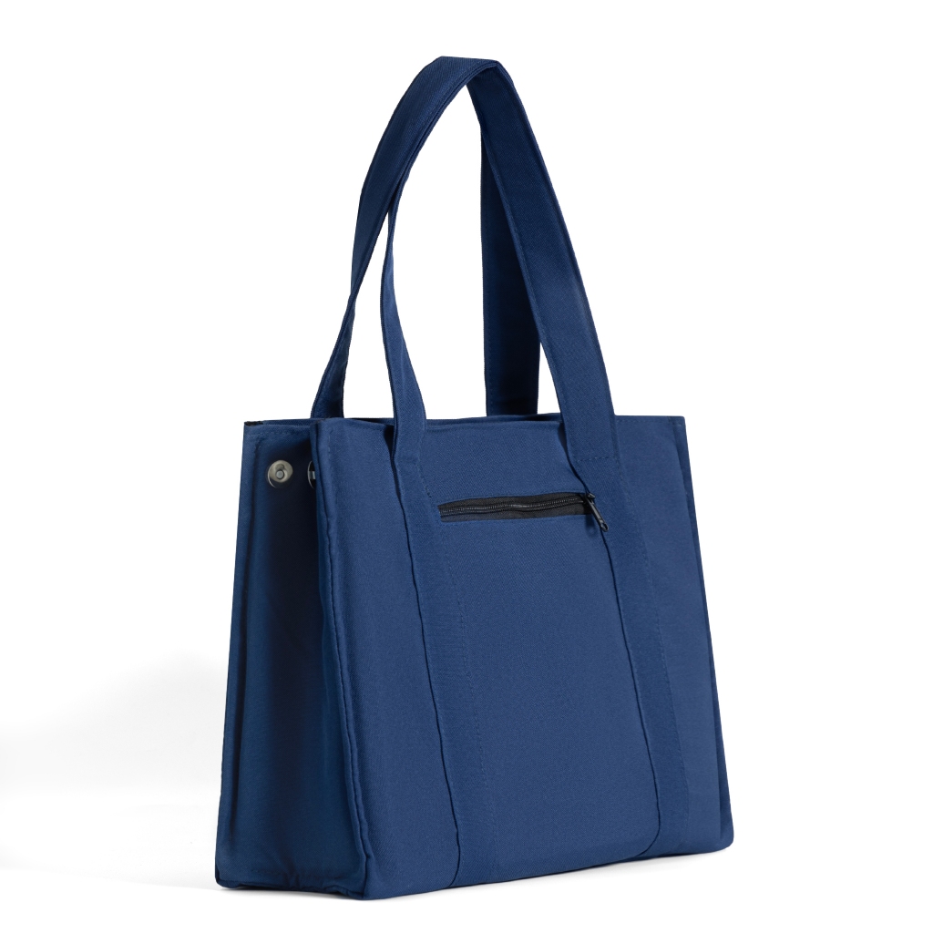 Túi Xách GLOBAL Tote Nam Nữ Vải Polyester Đeo Vai Đựng Laptop Đi Học Làm Chơi | MI MIDORI