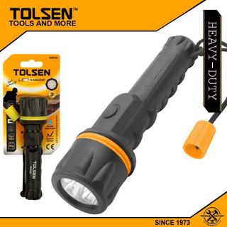 Đèn pin hãng Tolsen 60020, 3 bóng LED chiếu sáng được liên tục trong 16 giờ, BH 12 tháng Kouritsu Official Store