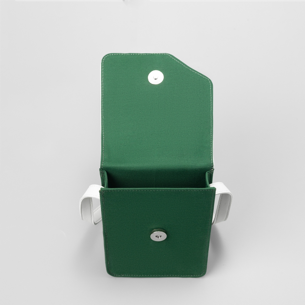 Túi Xách VILOR Đeo Chéo Đựng Điện Thoại Vải Phối Da PU Nam Nữ Đi Chơi Vải Polyester | Mi Midori