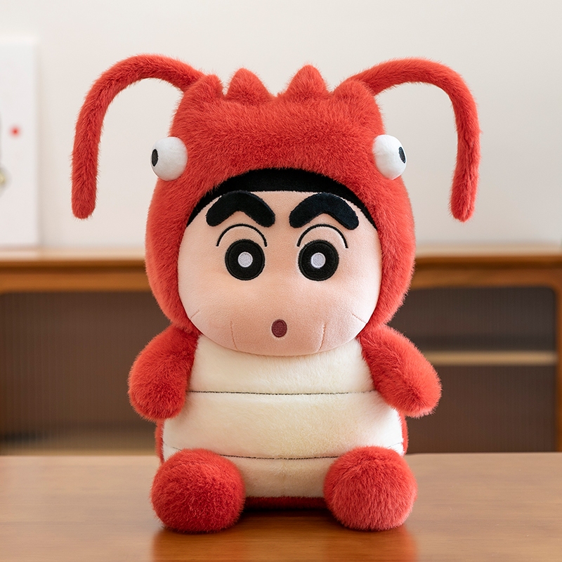 Gấu Bông Shin Cậu Bé Bút Chì Cosplay Các Con Vật Đáng Yêu, Thú Nhồi Bông Shin Chan Mềm Mại Size 25/35/50CM