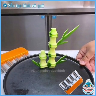 🔪 DAO TẠO HÌNH CÂY TRÚC – Trang trí củ quả, tạo hình đỉnh cao cho món ăn