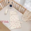 Ủ choàng mùa hè thiết kế có mũ Joonee - ủ kén chất liệu Muslin cao cấp 2 lớp thiết kế bo tròn viền xinh xắn Bahu_Baby