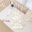 Ủ choàng mùa hè thiết kế có mũ Joonee - ủ kén chất liệu Muslin cao cấp 2 lớp thiết kế bo tròn viền xinh xắn Bahu_Baby