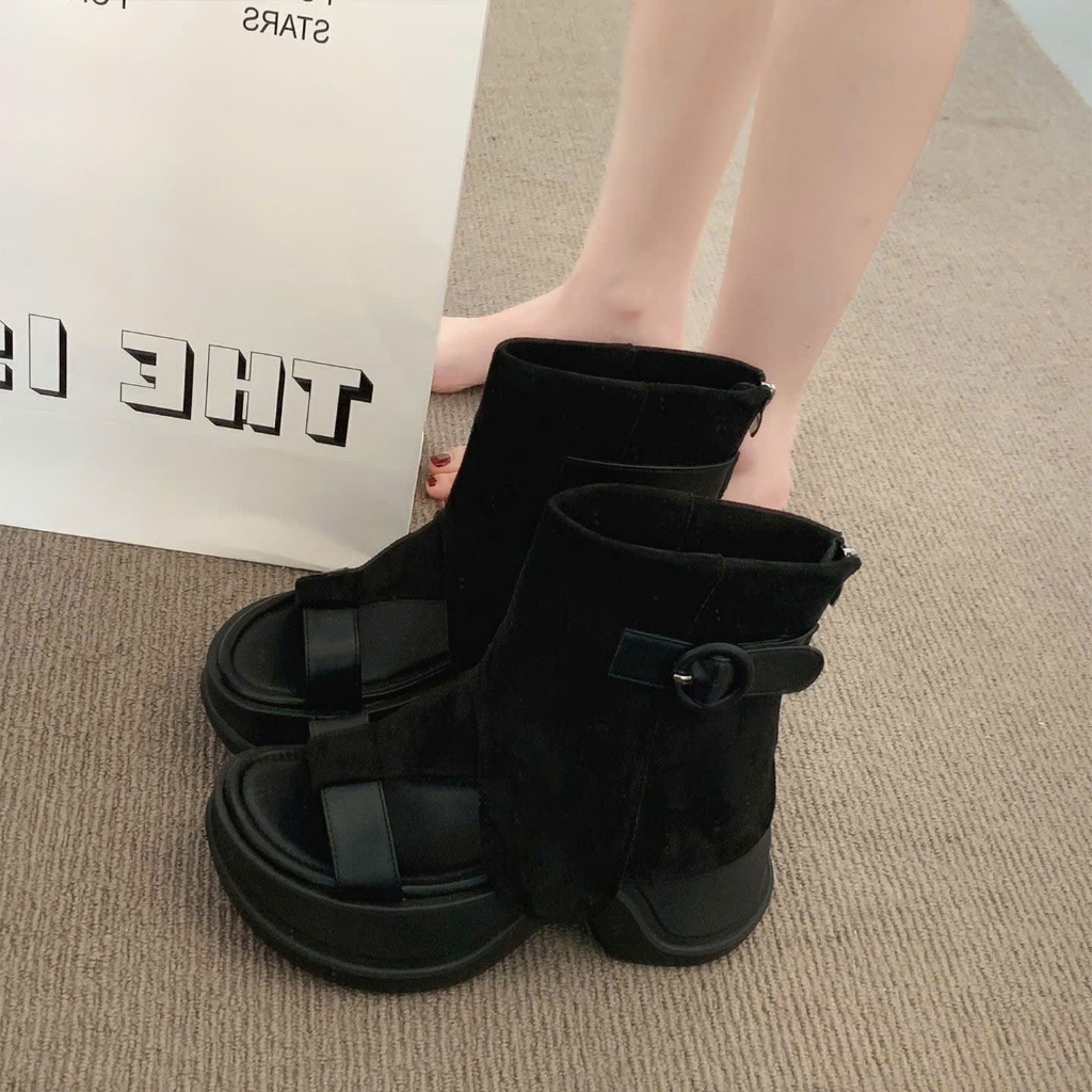 Giày Sandal Quần Đế Dày Cho Cô Nàng Cá Tính Phong Cách Hàn Quốc 2025