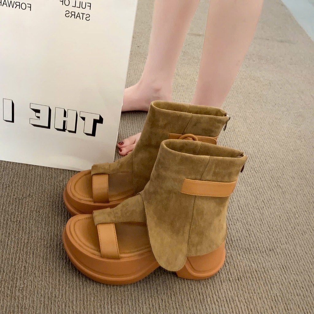 Giày Sandal Quần Đế Dày Cho Cô Nàng Cá Tính Phong Cách Hàn Quốc 2025