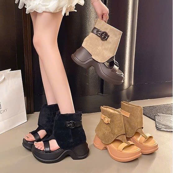 Giày Sandal Quần Đế Dày Cho Cô Nàng Cá Tính Phong Cách Hàn Quốc 2025