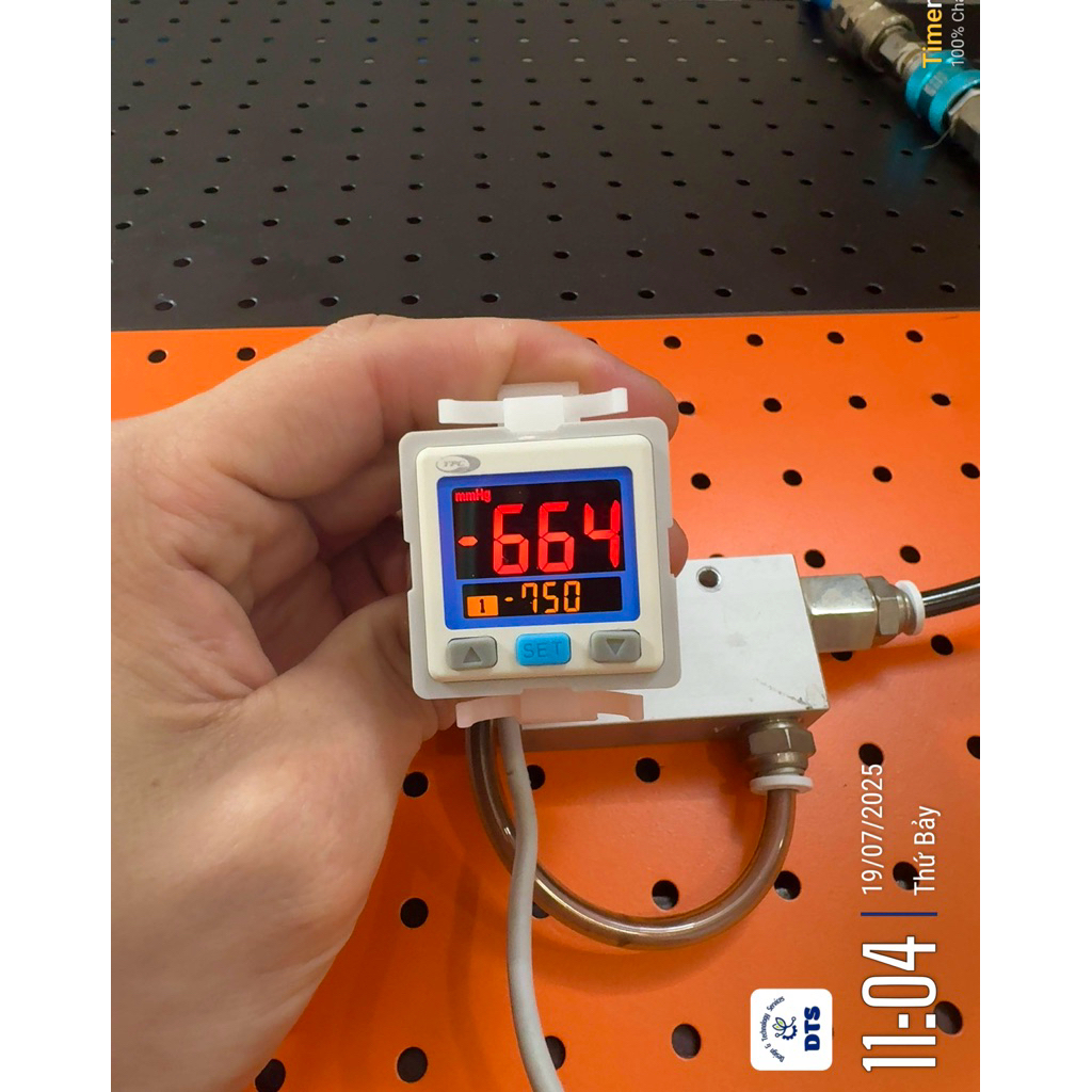 Cảm biến áp suất TPC TPS-C35R-NCA đo áp suất âm- Cảm biến áp suất hút ...