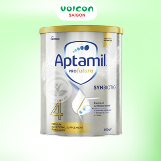 Sữa Aptamil Úc 900g – Synbiotic hỗ trợ tiêu hóa, DHA phát triển trí não, Canxi tăng chiều cao