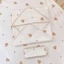 Ủ choàng chất liệu cotton waffle hoạ tiết Monona x Joonee họa tiết xinh xắn đi kèm dây đai