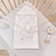Ủ choàng chất liệu cotton chất liệu cực xịn họa tiết xinh xắn waffle hoạ tiết Monona x Joonee