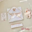 Ủ choàng hạt đậu MONONA cao cấp thoáng khí có mũ- quấn ủ đón bé 3 màu Bahu_Baby