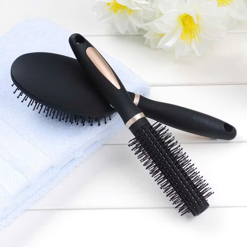 Bộ Lược Chống Rối Chuyên Nghiệp 3 Món-Lược Tạo Kiểu Tóc Xoăn Nhẹ Và Giảm Rụng Tóc - SET 3 LƯỢC GỠ RỐI TẠO KIỂU TÓC