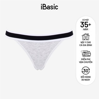 Quần lót nữ cotton USA iBasic kháng khuẩn phom tanga thể thao linh hoạt PANY099