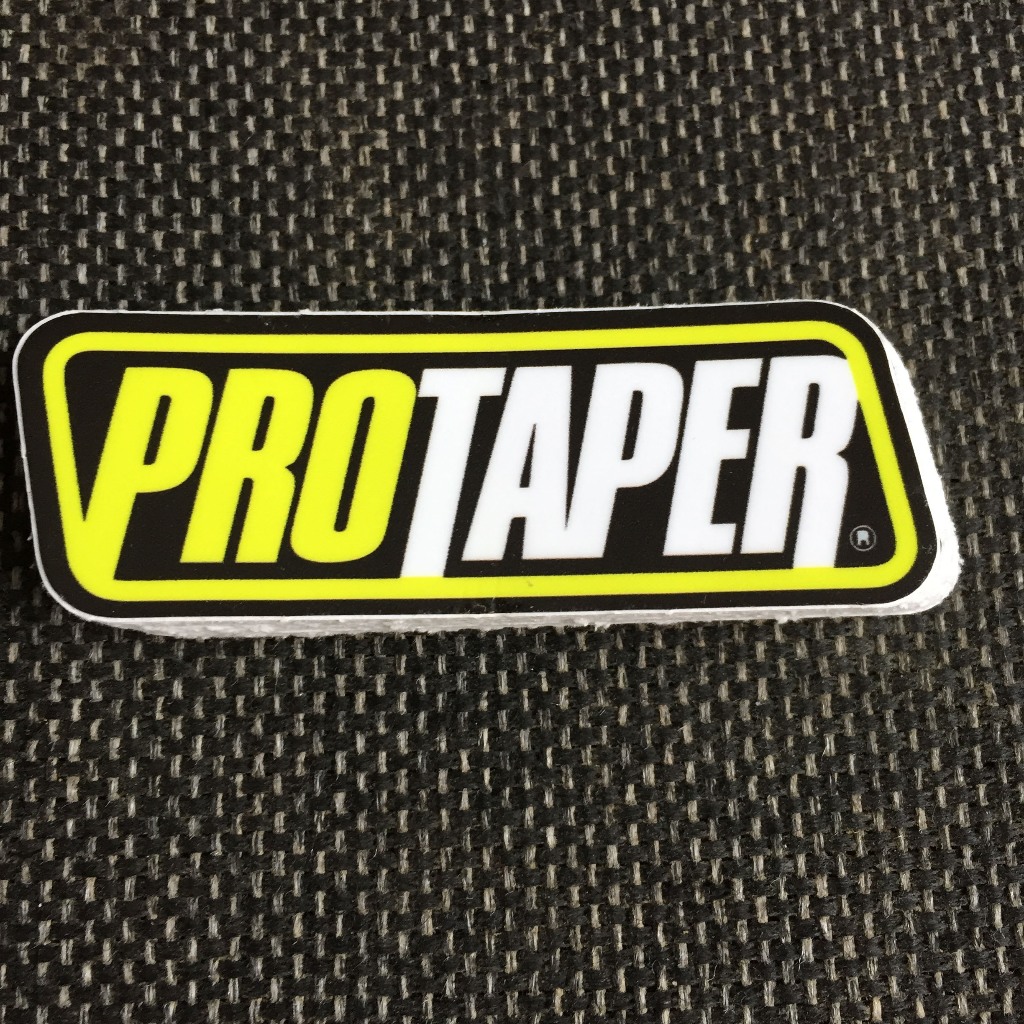 PROTAPER[7.8x2.8cm] decal cao cấp chống nước, sắc nét, bền màu, dính chặt. Hình dán logo trang trí mọi nơi