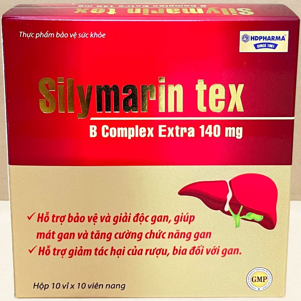 Silymarin Tex Đỏ - Rostex - Hải Dương - Vitamin Chữa Lành