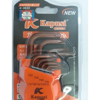 Bộ Lục Giác Ngắn K-0830, K-0831 KAPUSI – Công Cụ Sửa Chữa Được Tin Dùng Toàn Cầu
