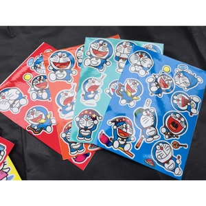 Bộ hình dán Doremon. Logo trang trí, sticker Doraemon đặt in theo yêu cầu, chống nước