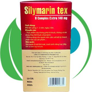 Combo 2 Hộp Silymarin Tex Đỏ - Rostex - Hải Dương - Vitamin Phục Hồi