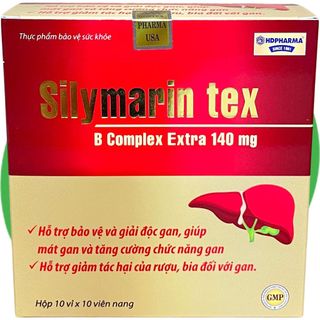 Combo 2 Hộp Silymarin Tex Đỏ - Rostex - Hải Dương - Vitamin Phục Hồi
