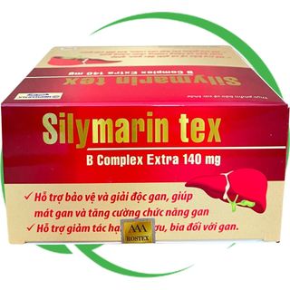 Combo 2 Hộp Silymarin Tex Đỏ - Rostex - Hải Dương - Vitamin Phục Hồi
