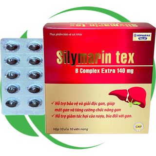 Combo 2 Hộp Silymarin Tex Đỏ - Rostex - Hải Dương - Vitamin Phục Hồi