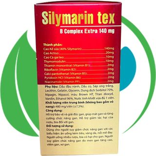 Combo 2 Hộp Silymarin Tex Đỏ - Rostex - Hải Dương - Vitamin Phục Hồi