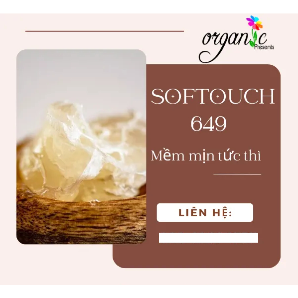 Softisan 649 (Softouch 649) – Chất làm mềm thuần chay - Ủ MỀM MÔI TỨC THÌ (Xuất xứ Đức)