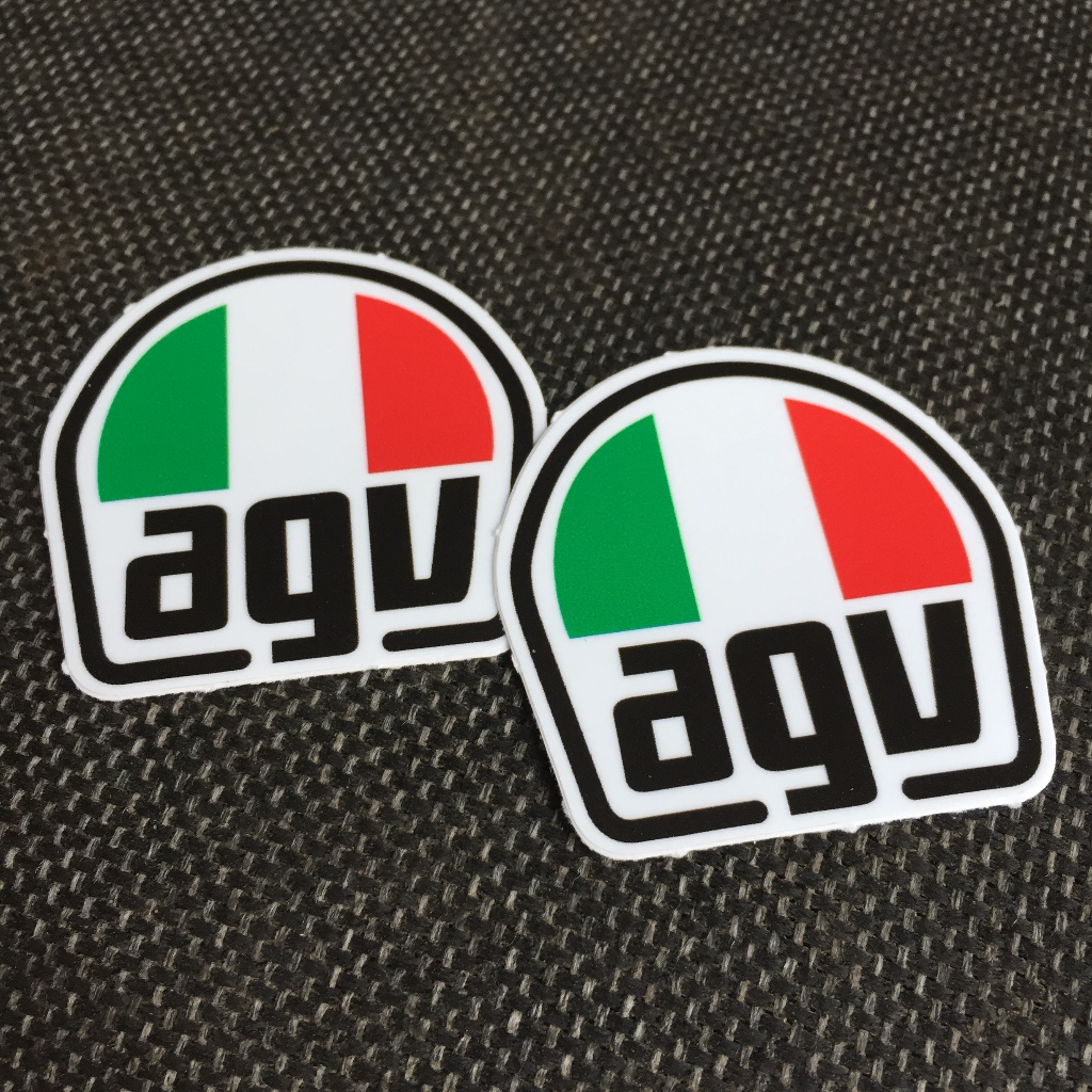 AVGV [5.5x5.5cm] decal cao cấp chống nước, sắc nét, bền màu, dính chặt. Hình dán logo trang trí mọi nơi, in theo yêu cầu