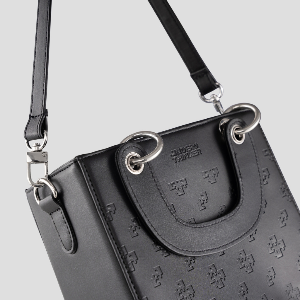 Túi Xách Da PU Nam Nữ LADY Đeo Chéo Trượt Nước Đi Tiệc Monogram Dập Chìm Cao Cấp Chính Hãng M STUDIO
