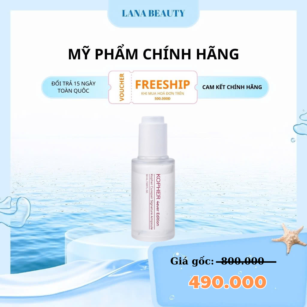 Tinh Chất Phục Hồi Serum KOPHER Curepair Signature Ampoule Da Sáng Mịn ...