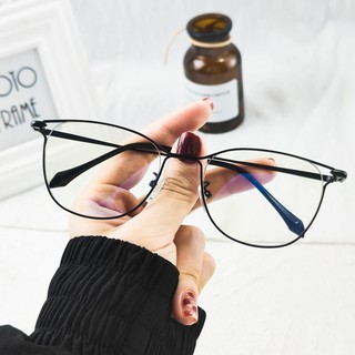 Gọng Kiếng Cận Nữ ALOLA Mặt Kính Mắt Mèo Kim Loại Chống Ánh Sáng Xanh Tia UV Đổi Màu Khi Ra Nắng