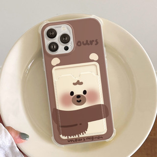 Ốp Lưng iPhone Migmom Silicon Dẻo Đựng Thẻ, Chống Sốc, Bảo Vệ Camera - iP 7/8/X/XS/11/12/13/14/15/16/17/Plus/Pro/Max/Air