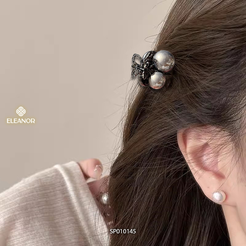 Kẹp tóc nữ càng cua Eleanor Accessories thiết kế hồ điệp đính đá phụ kiện tóc kẹp tóc mini 10145