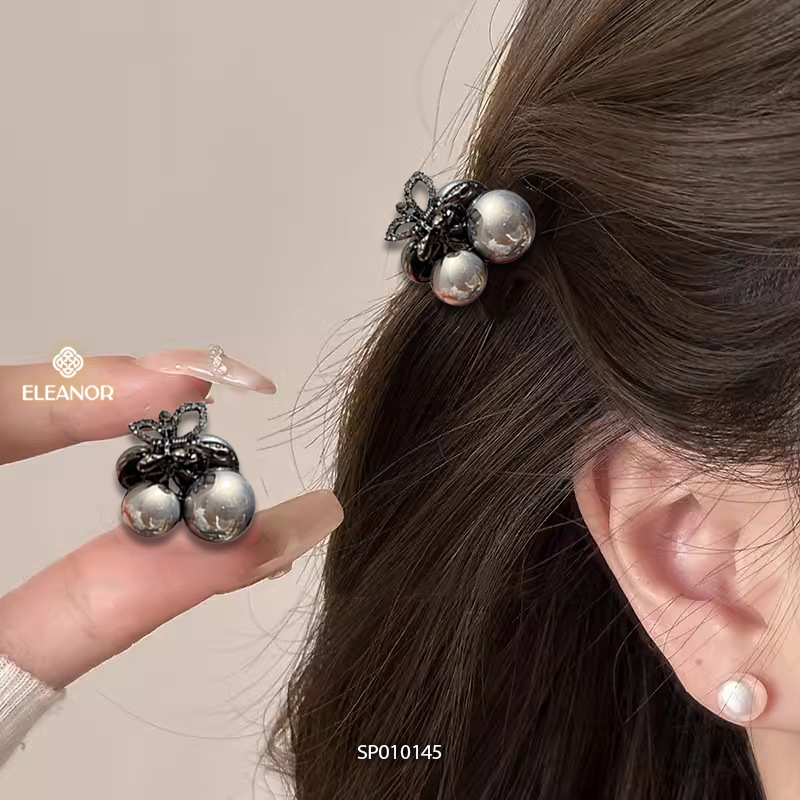 Kẹp tóc nữ càng cua Eleanor Accessories thiết kế hồ điệp đính đá phụ kiện tóc kẹp tóc mini 10145