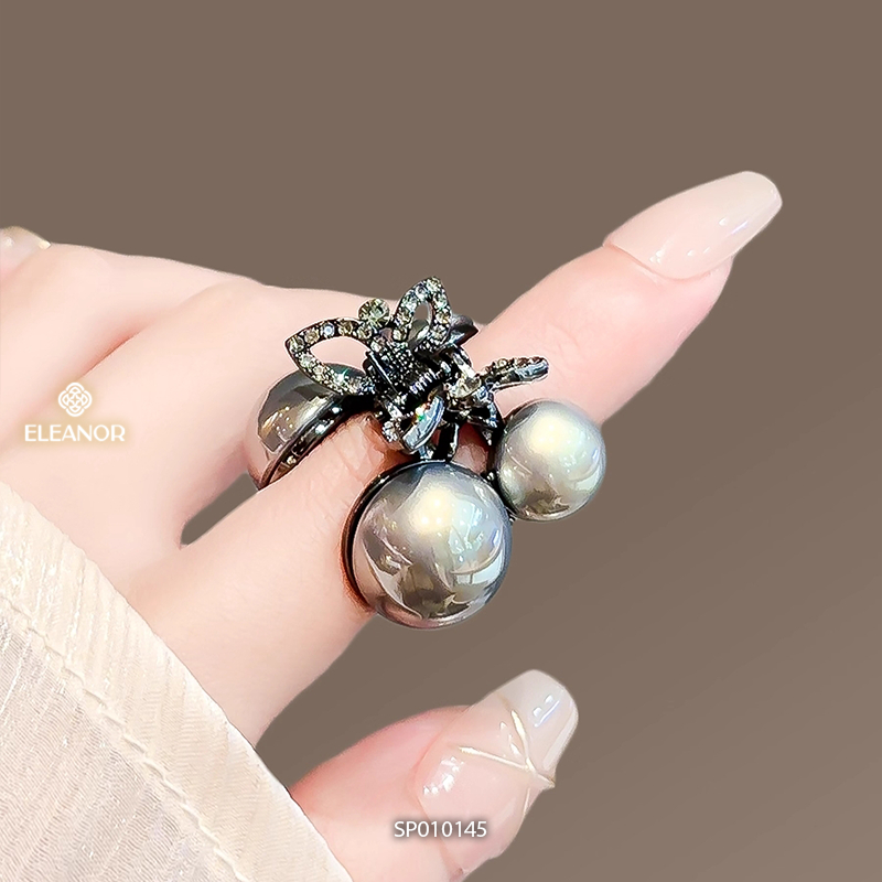 Kẹp tóc nữ càng cua Eleanor Accessories thiết kế hồ điệp đính đá phụ kiện tóc kẹp tóc mini 10145