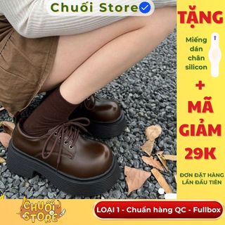 Giày oxford nữ da PU tổng hợp dệt vải đế cao su nhẹ nhàng dễ thương tinh tế êm ái