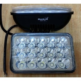Đèn led trợ sáng Runlai 15 bóng dùng trong ô tô, xe tải. Đèn led trợ sáng Runlai pha cos siêu sáng (1 bóng)