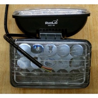 Đèn led trợ sáng Runlai 15 bóng dùng trong ô tô, xe tải. Đèn led trợ sáng Runlai pha cos siêu sáng (1 bóng)