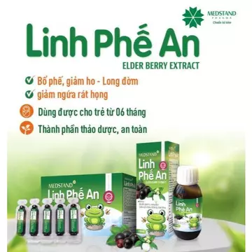💯 Siro ho thảo dược Linh Phế An - Bổ phế, giảm ho, ngứa họng, rát họng MEDSTAND