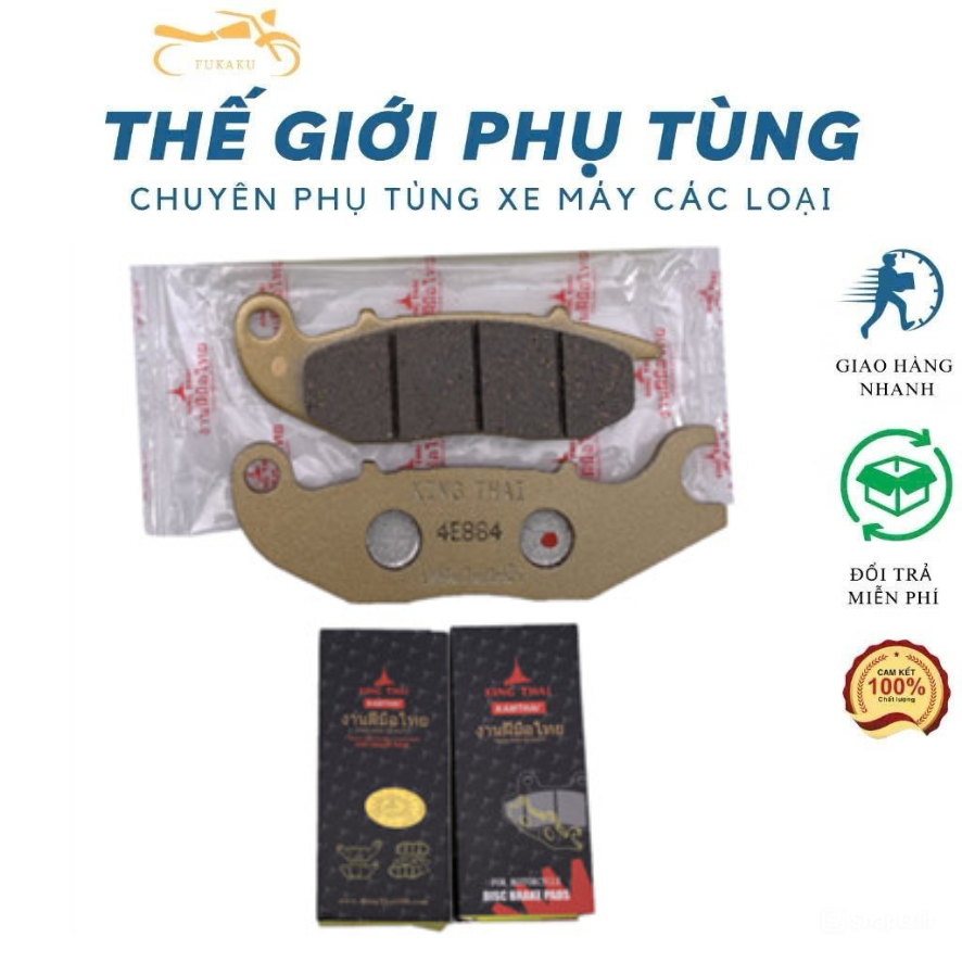 Má phanh, bố thắng đĩa trước AB 110, Click đời 2007 đến 2010 King Thai