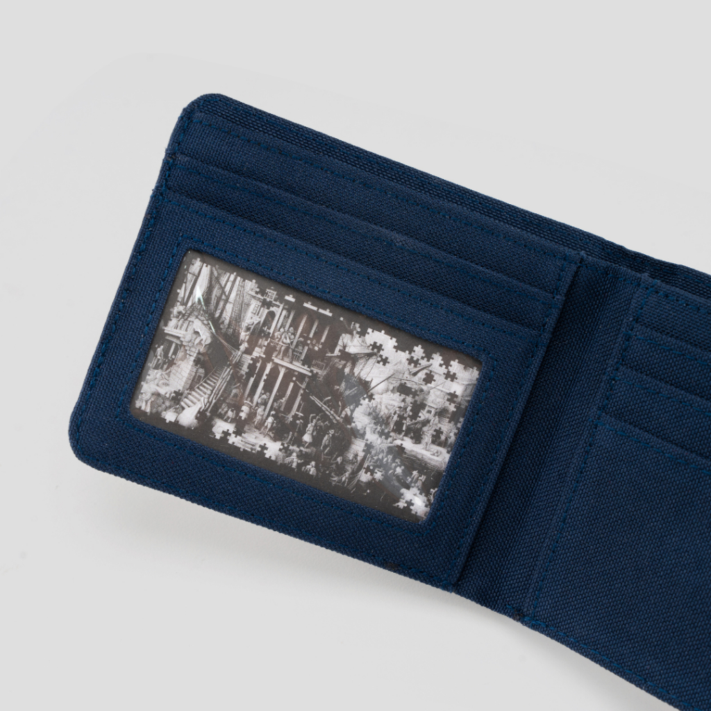 Ví Vải Nam Nữ FLAG Bóp Đựng Tiền Thẻ Unisex Nhiều Ngăn Polyester Cao Cấp | MIDORI BAG COLLECTION