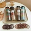 Set 100 Dây Thun Cột Tóc Nhiều Màu Cho Bé Gái-Hộp Dây Thun Phong Cách Hàn Quốc Xinh - DÂY CHUN BUỘC TÓC CAO SU CO GIÃN