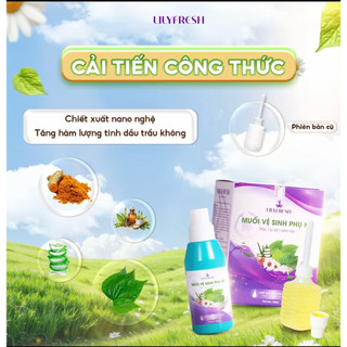 ( BÁN CHẠY NHẤT)  Bộ muối  lilyfresh - vì sức khoẻ phụ nữ