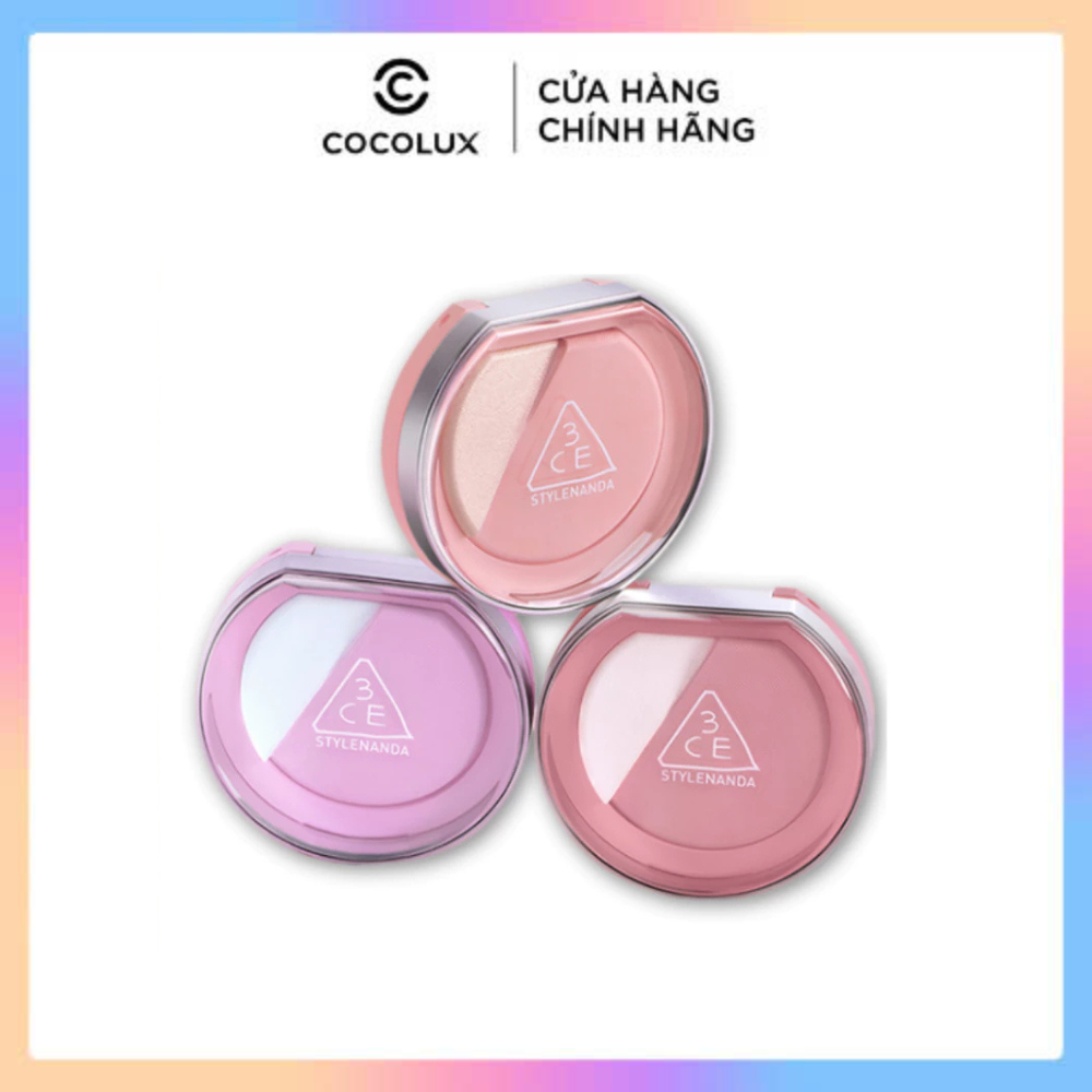 Phấn Má Hồng Bắt Sáng 3CE Blush Lighter Mịn Lì