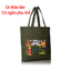 Túi tote màu xanhWELLCOME TO VIET NAM có khóa kéo túi vải canvas túi bag đeo vai đi chơi đi học tuie0223