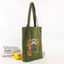 Túi tote màu xanhWELLCOME TO VIET NAM có khóa kéo túi vải canvas túi bag đeo vai đi chơi đi học tuie0223